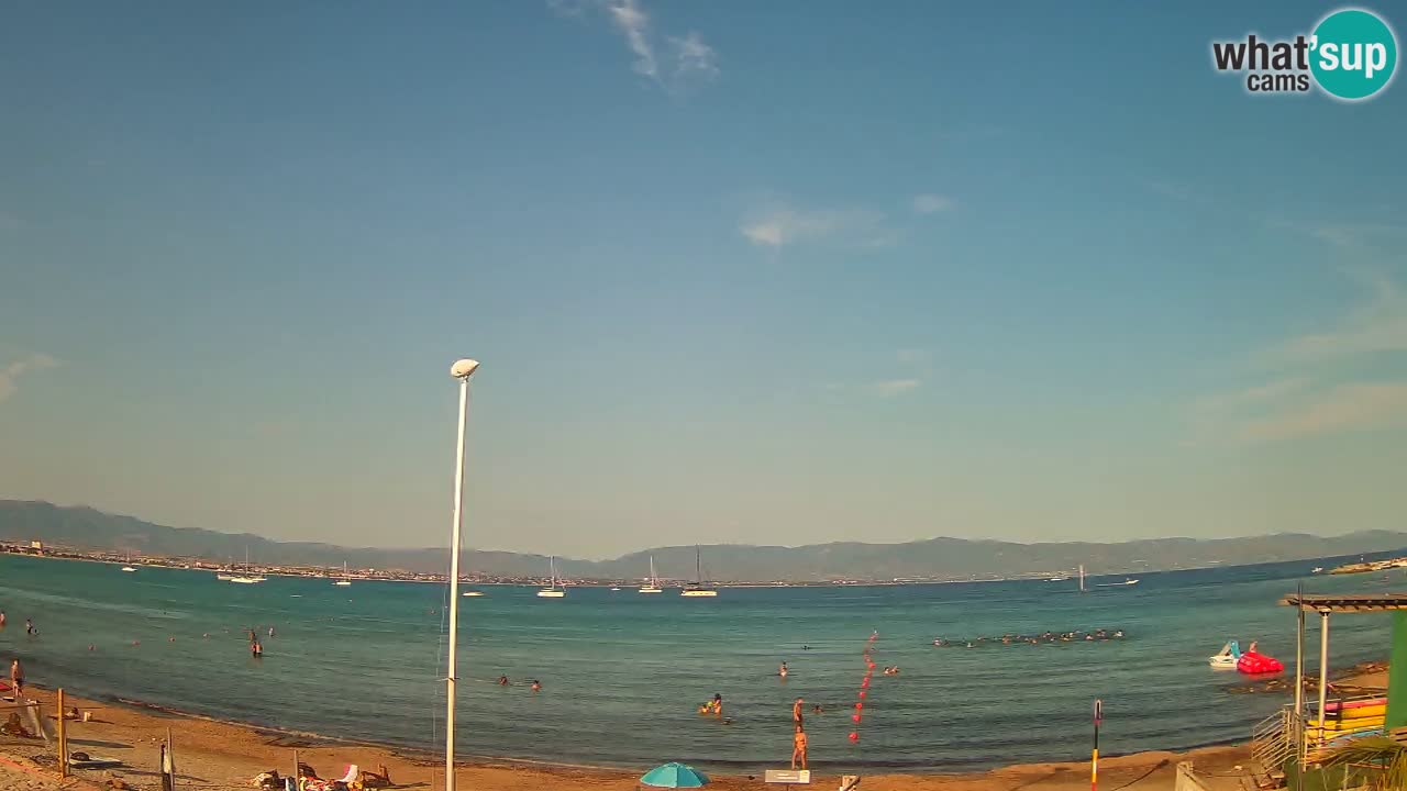 Webcam Cagliari Windsurf Club – Live from Poetto Beach