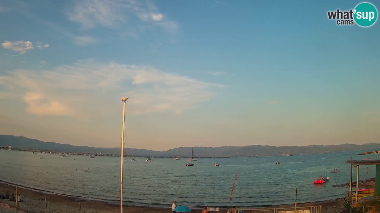 Webcam Cagliari Windsurf Club – Liveblick vom Poetto Strand