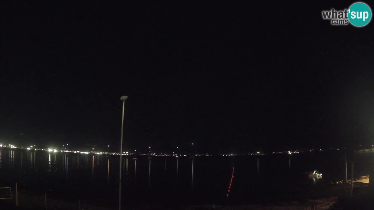 Spletna kamera Cagliari Windsurf Club – Pogled v živo s plaže Poetto