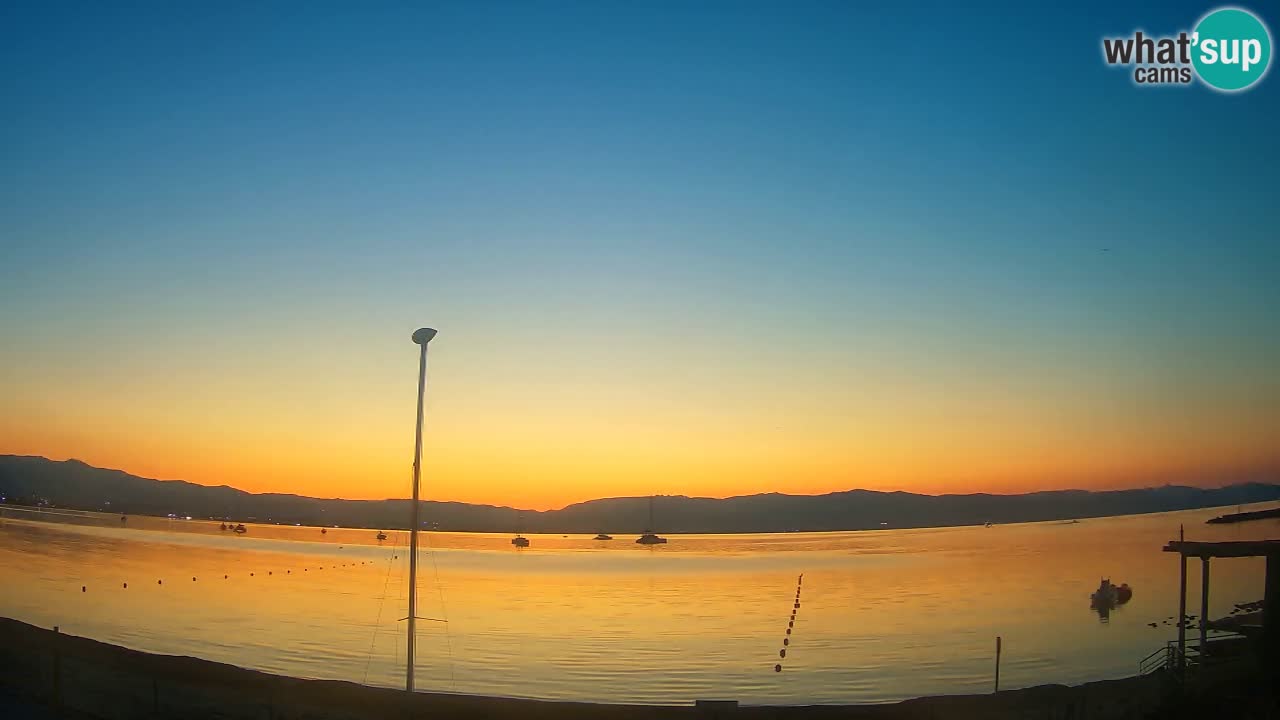 Webcam Cagliari Windsurf Club – Spiaggia del Poetto in diretta