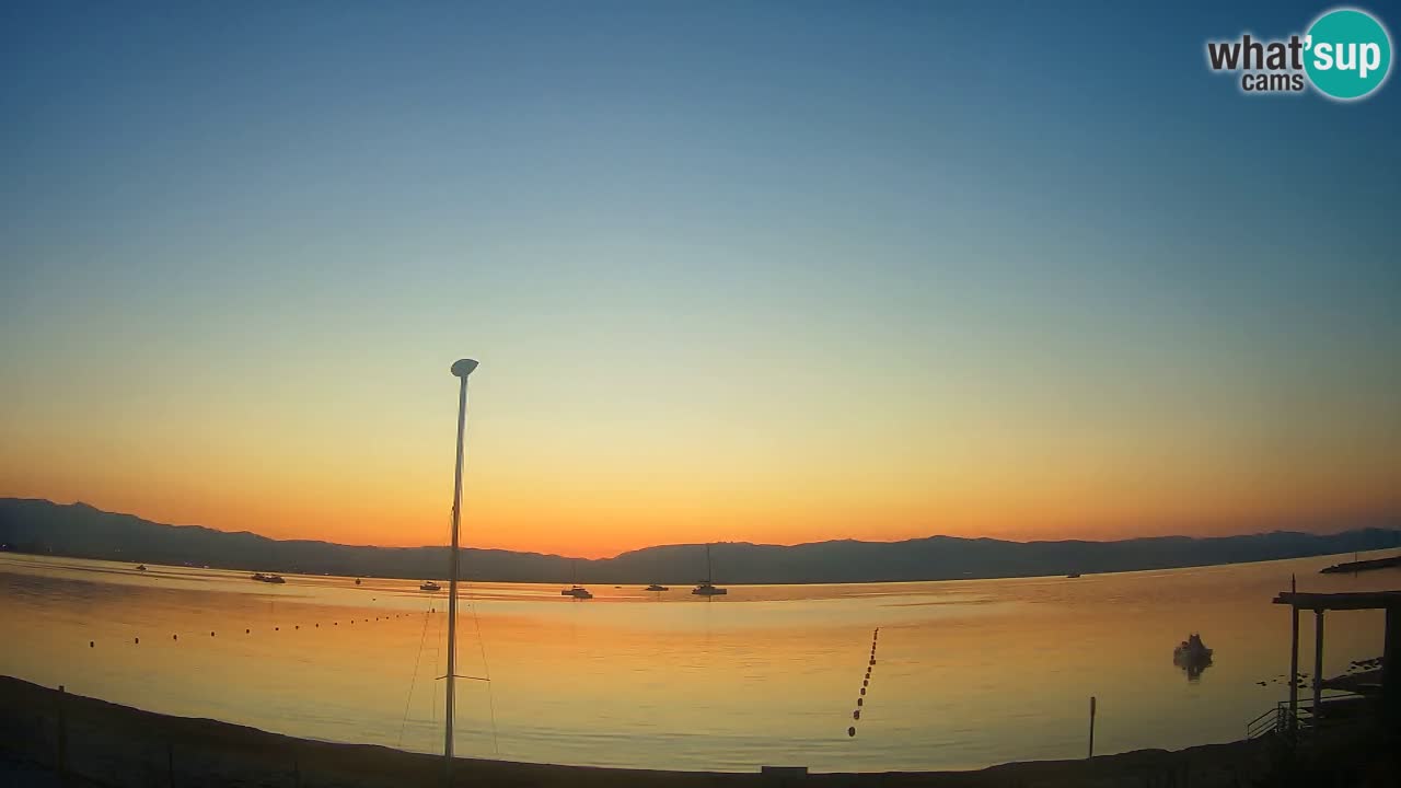 Webcam Cagliari Windsurf Club – Plage du Poetto en direct