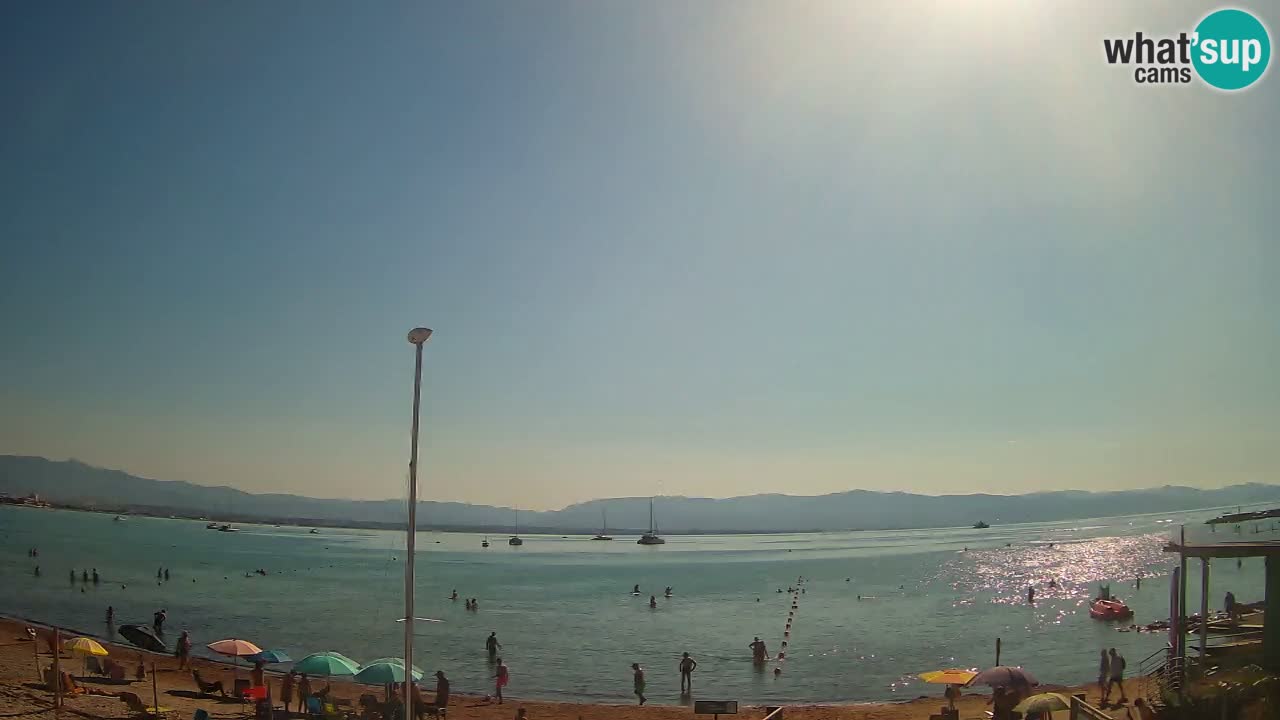 Webcam Cagliari Windsurf Club – Spiaggia del Poetto in diretta