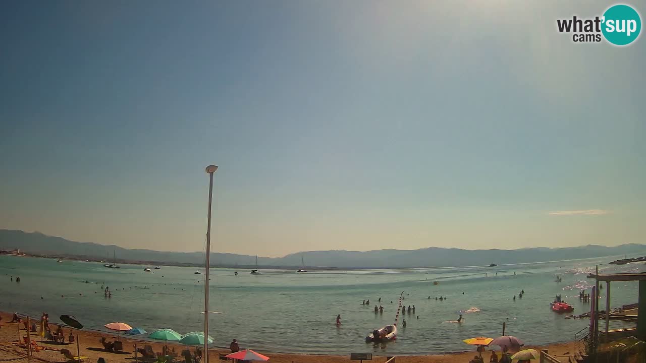 Webcam Cagliari Windsurf Club – Plage du Poetto en direct