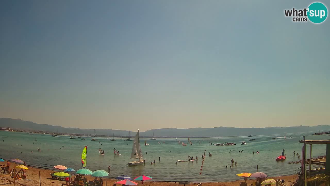 Webcam Cagliari Windsurf Club – Live from Poetto Beach