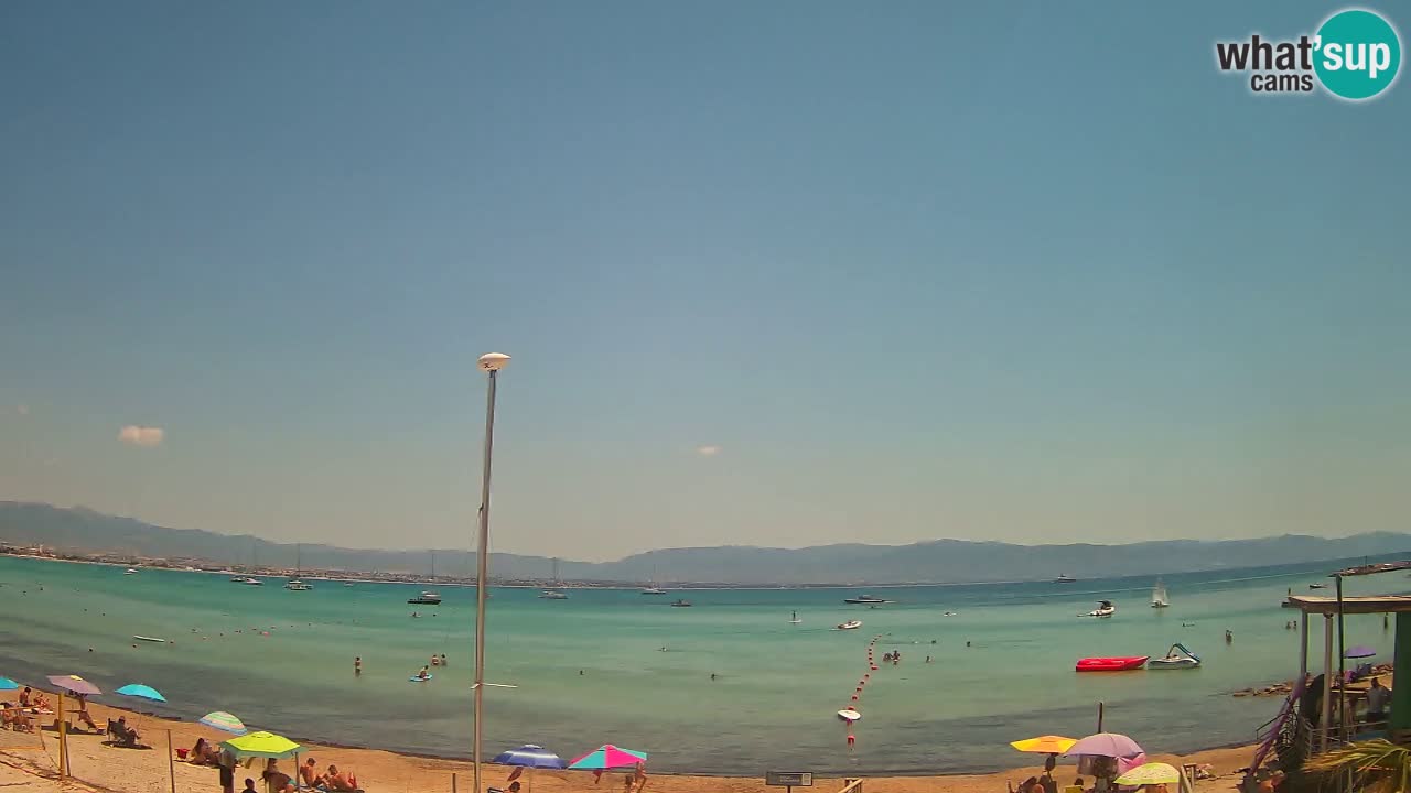 Webcam Cagliari Windsurf Club – Live from Poetto Beach