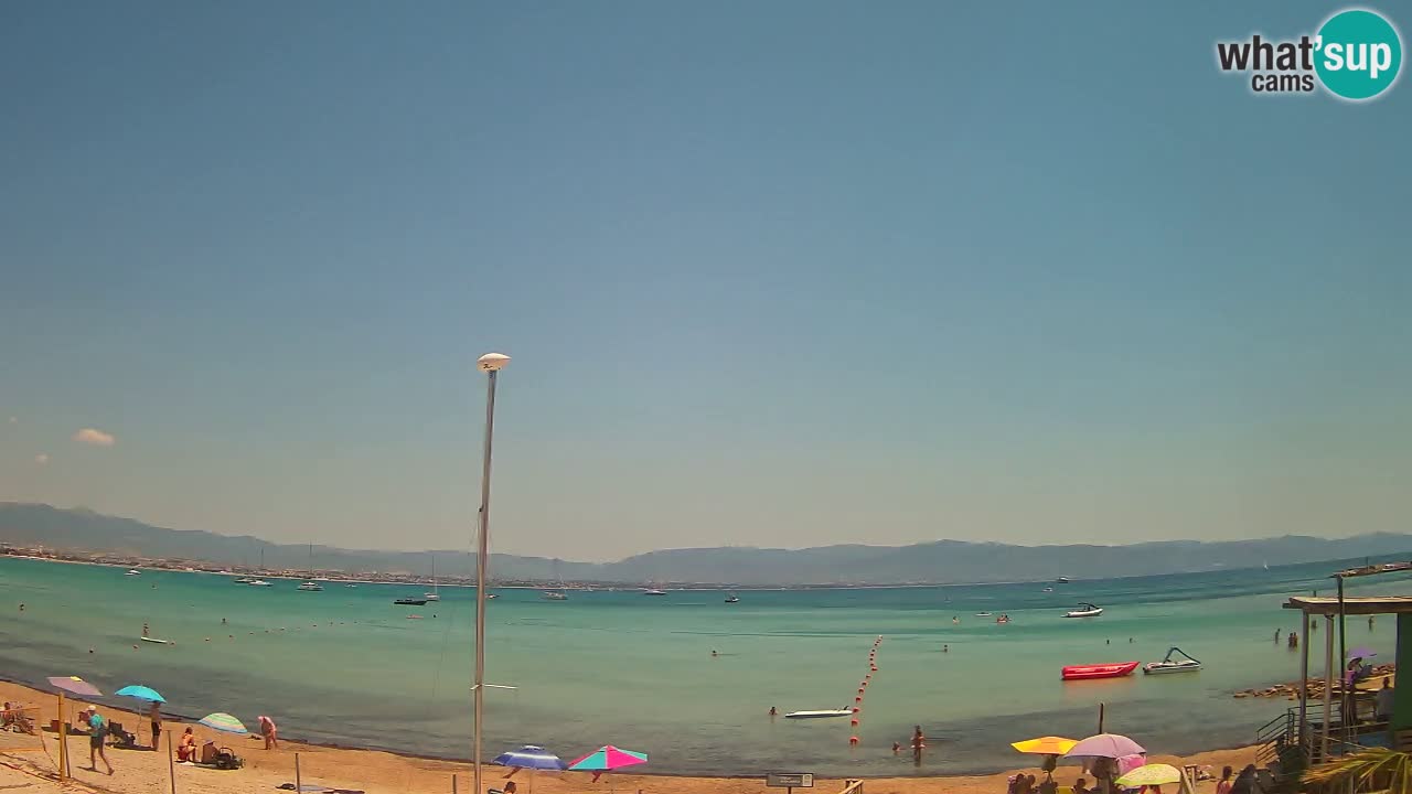 Webcam Cagliari Windsurf Club – Live from Poetto Beach