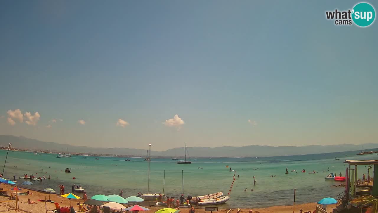 Webcam Cagliari Windsurf Club – Liveblick vom Poetto Strand