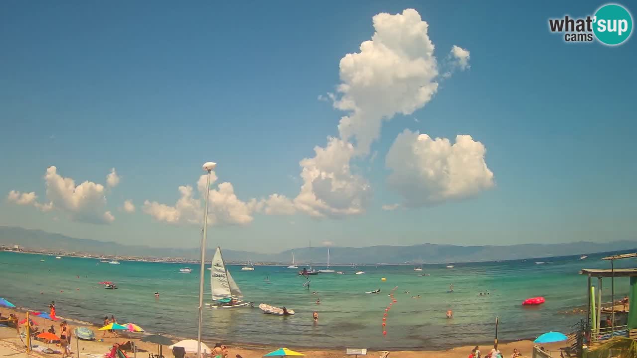 Webcam Cagliari Windsurf Club – Live from Poetto Beach