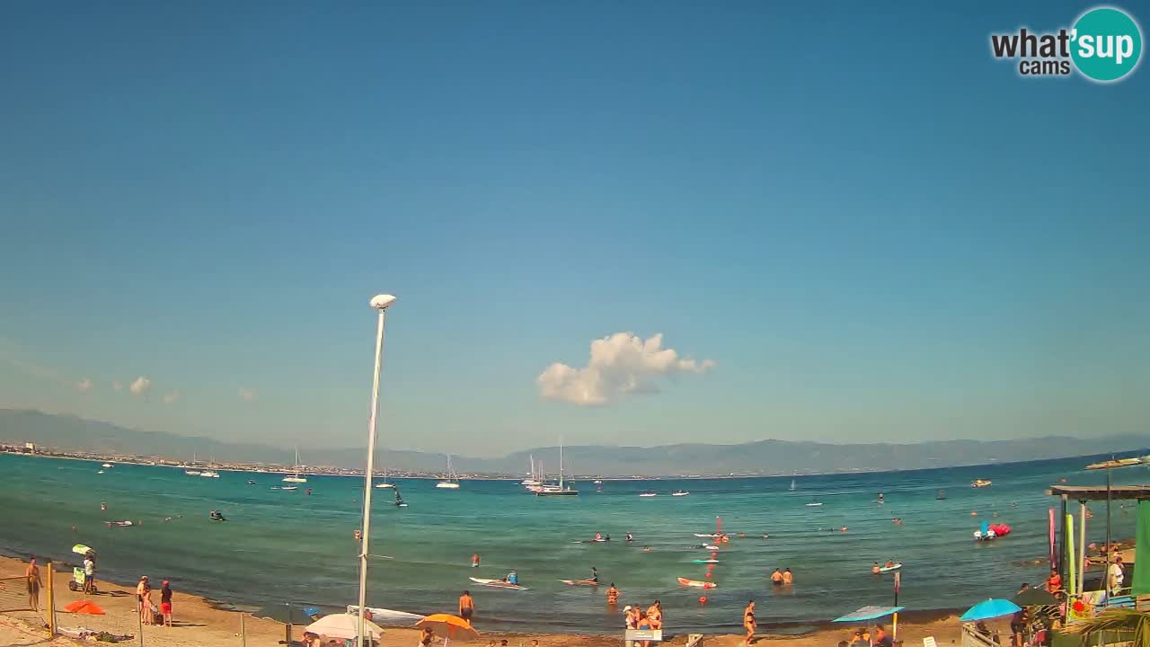 Webcam Cagliari Windsurf Club – Live from Poetto Beach