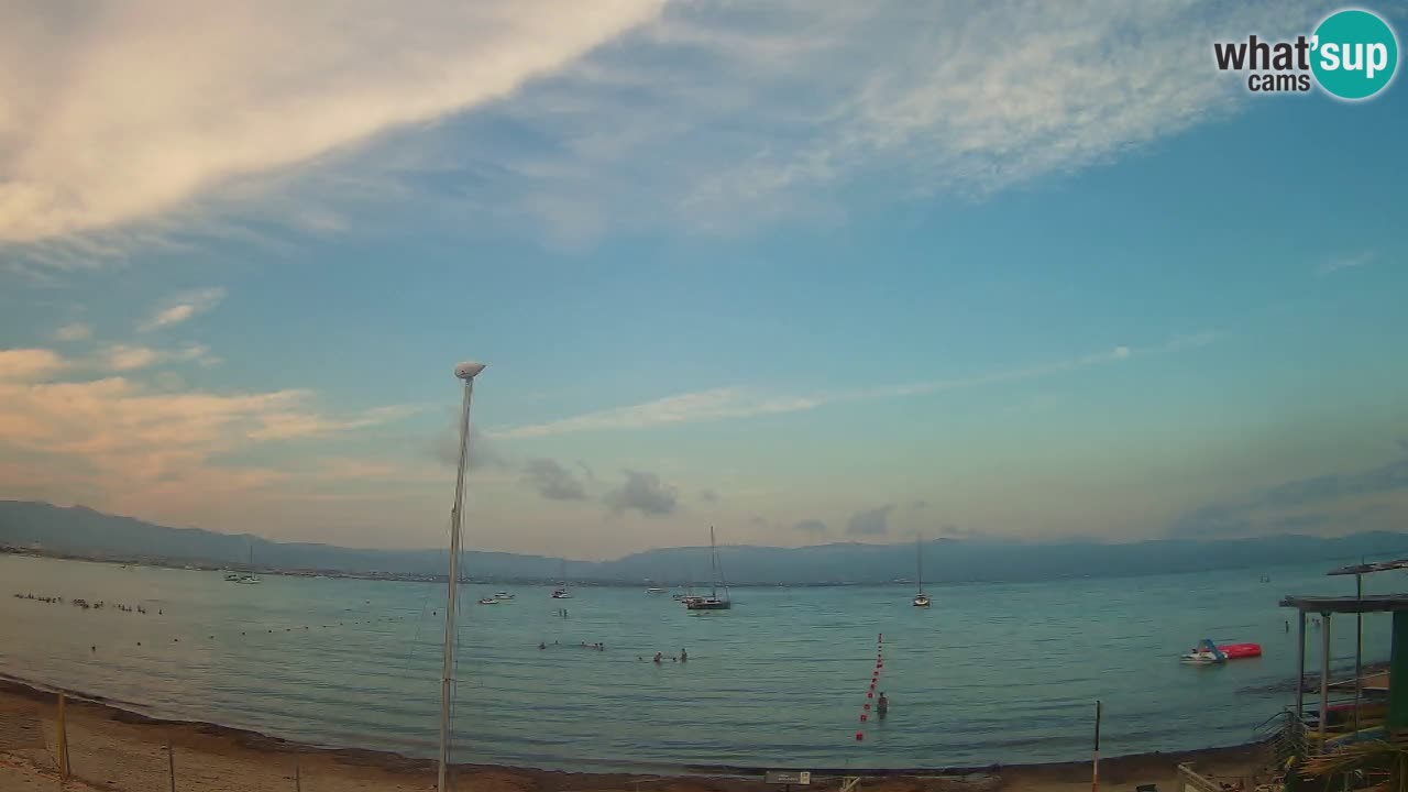 Webcam Cagliari Windsurf Club – Liveblick vom Poetto Strand