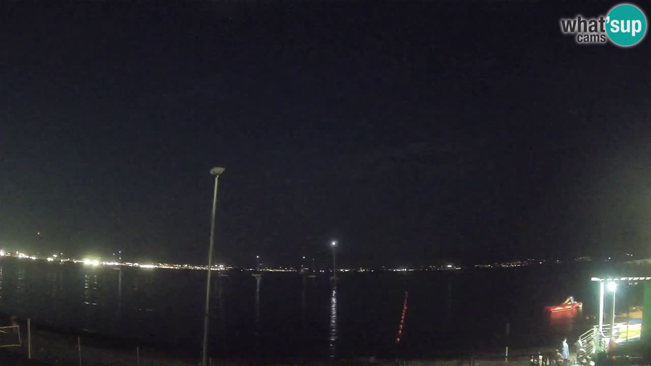 Web kamera Cagliari Windsurf Club – Poetto plaža uživo