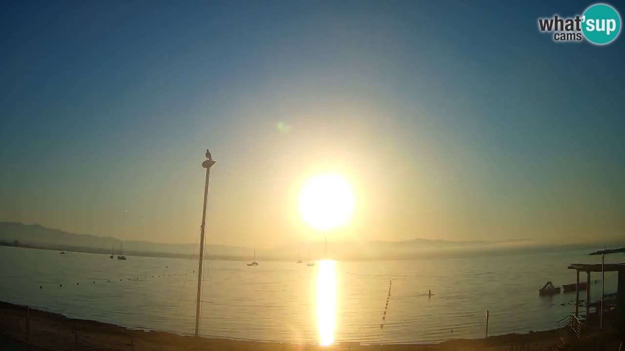 Webcam Cagliari Windsurf Club – Liveblick vom Poetto Strand