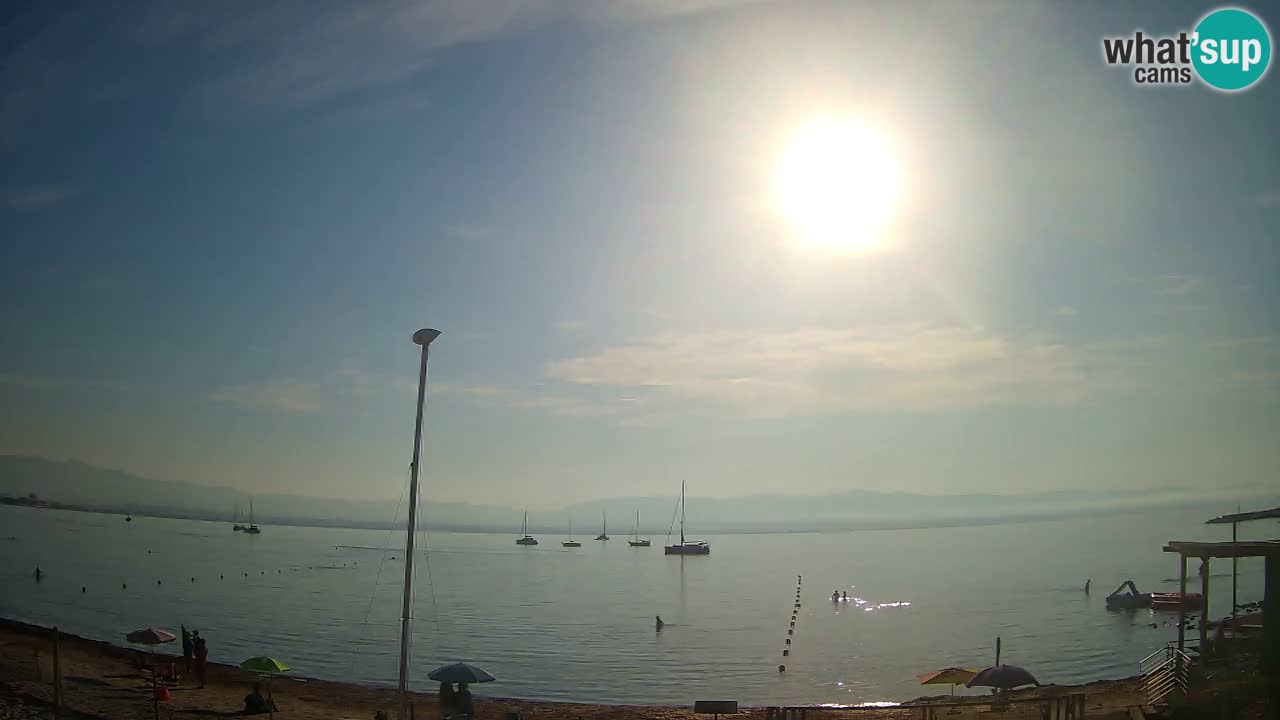 Webcam Cagliari Windsurf Club – Plage du Poetto en direct