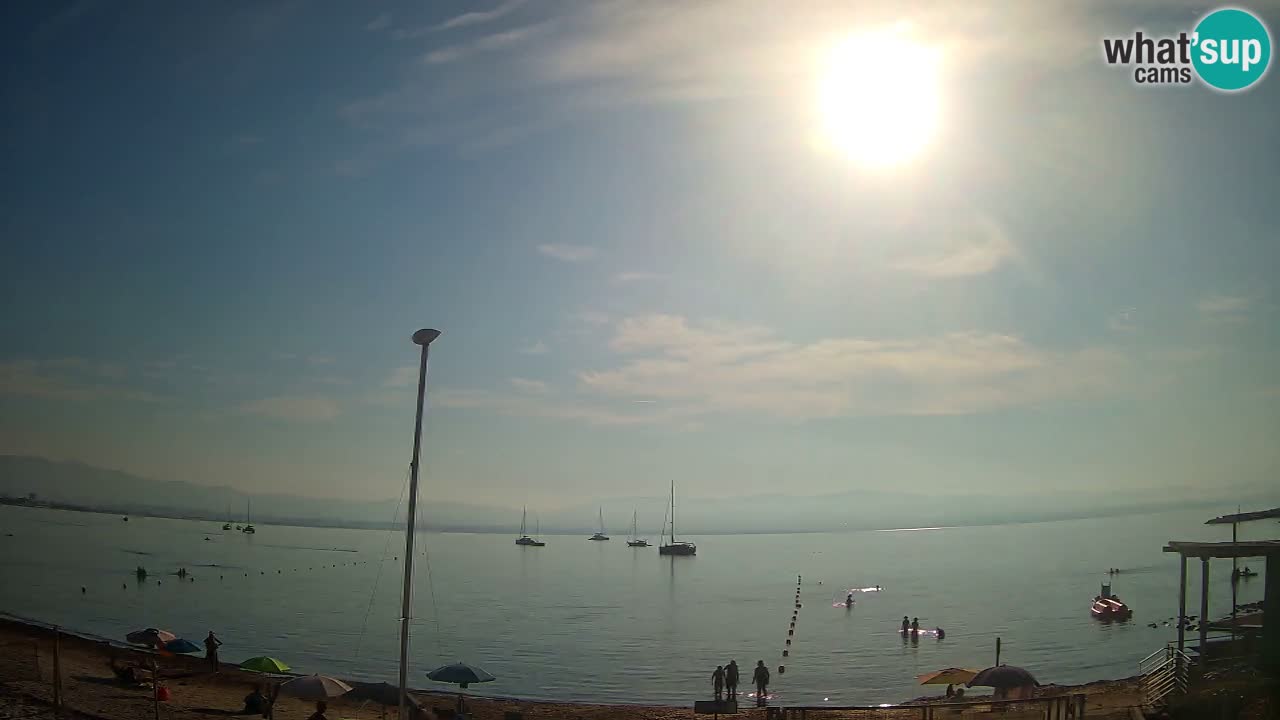 Webcam Cagliari Windsurf Club – Spiaggia del Poetto in diretta