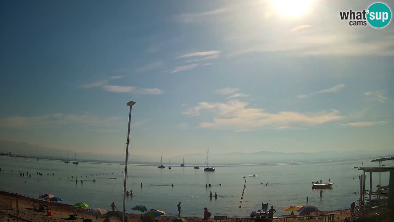 Webcam Cagliari Windsurf Club – Spiaggia del Poetto in diretta