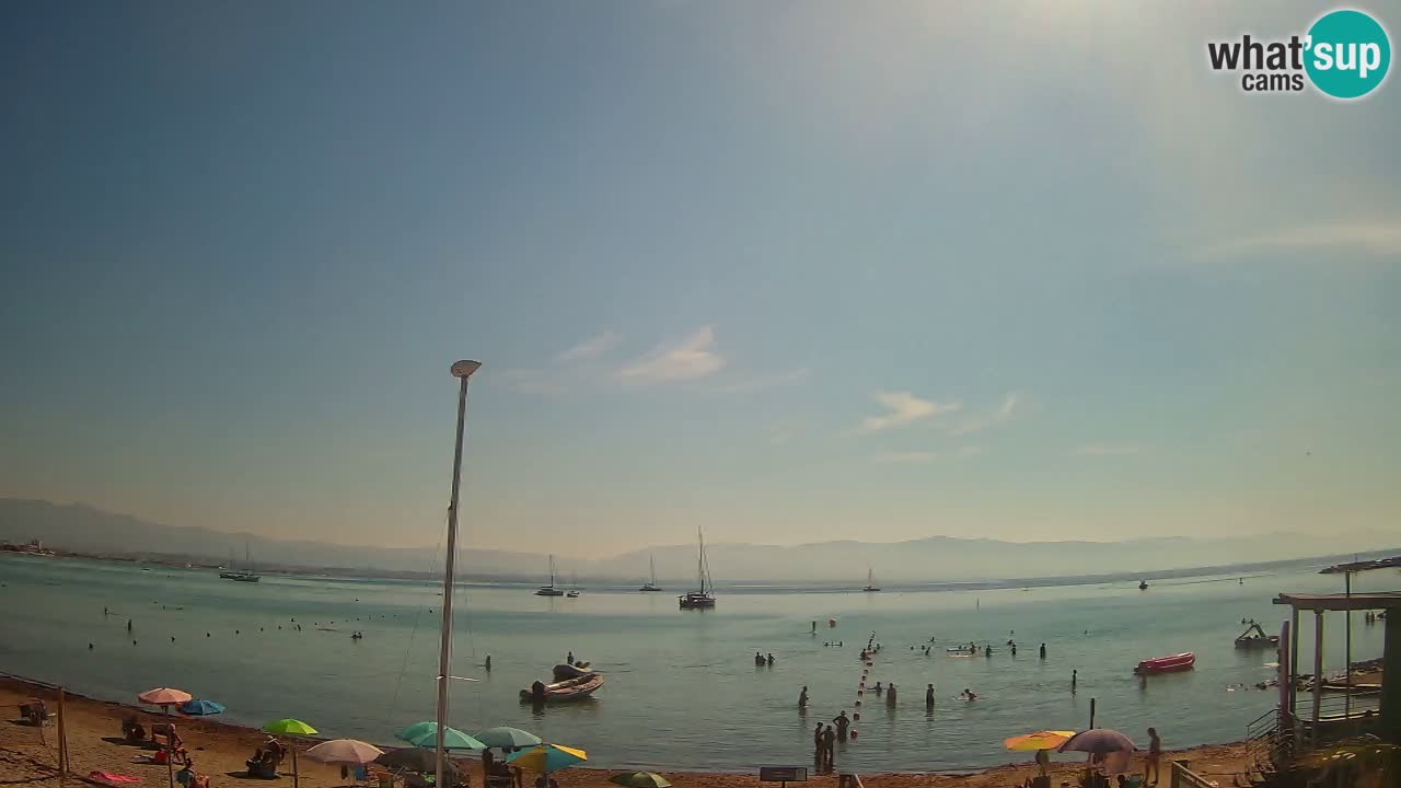 Webcam Cagliari Windsurf Club – Liveblick vom Poetto Strand