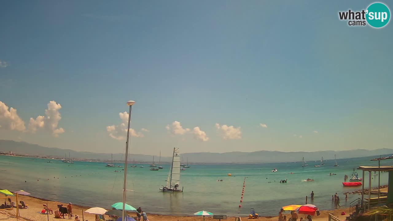 Webcam Cagliari Windsurf Club – Live from Poetto Beach