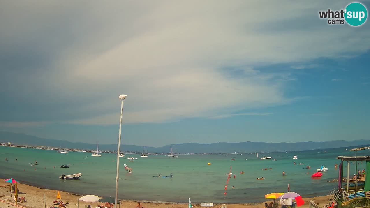 Webcam Cagliari Windsurf Club – Live from Poetto Beach