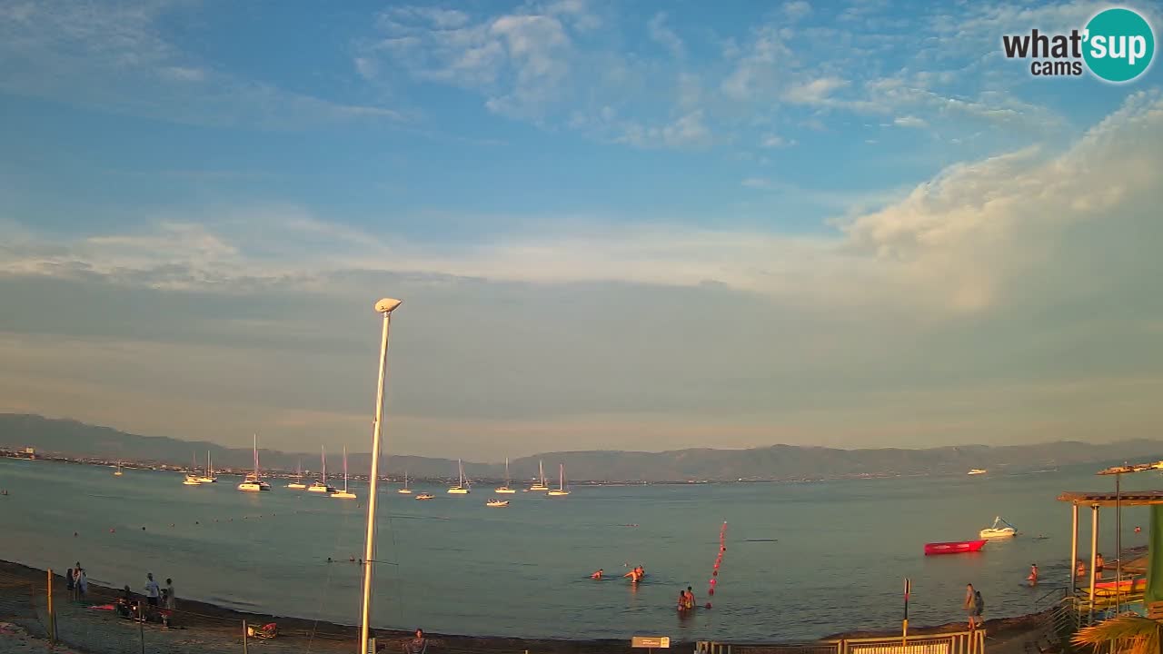 Webcam Cagliari Windsurf Club – Liveblick vom Poetto Strand
