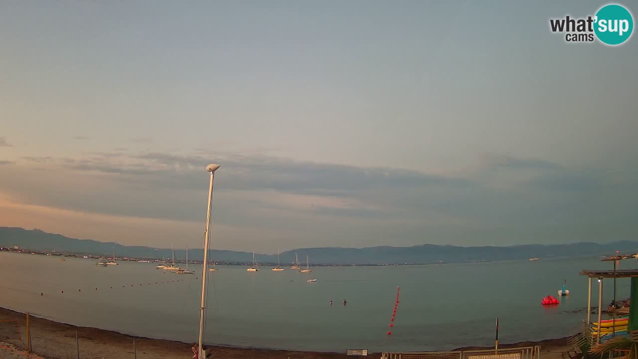 Webcam Cagliari Windsurf Club – Spiaggia del Poetto in diretta