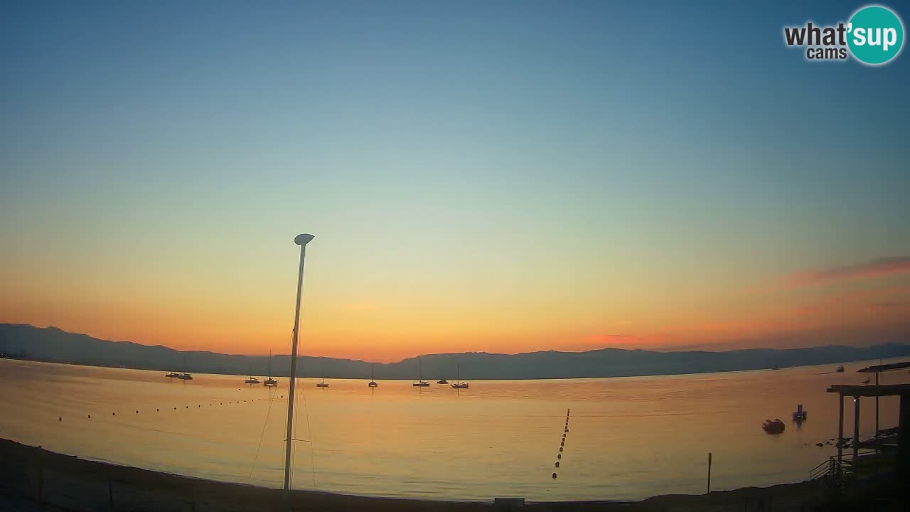 Webcam Cagliari Windsurf Club – Spiaggia del Poetto in diretta