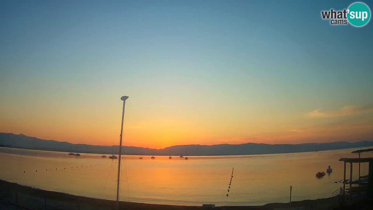 Webcam Cagliari Windsurf Club – Plage du Poetto en direct