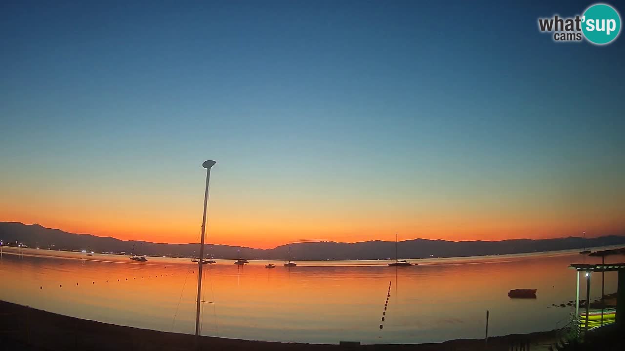 Web kamera Cagliari Windsurf Club – Poetto plaža uživo