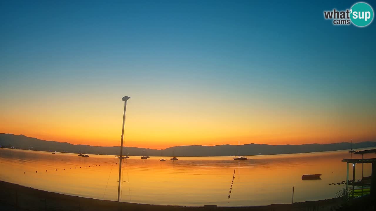 Web kamera Cagliari Windsurf Club – Poetto plaža uživo