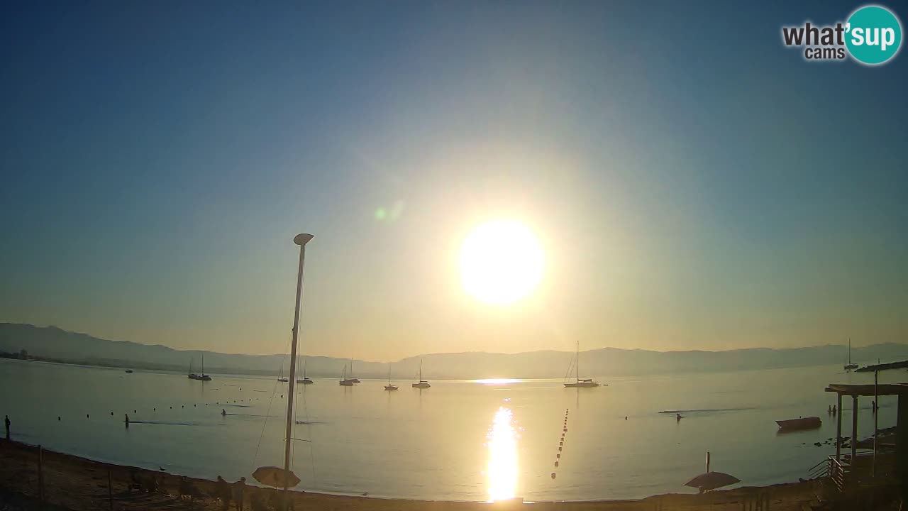 Webcam Cagliari Windsurf Club – Liveblick vom Poetto Strand
