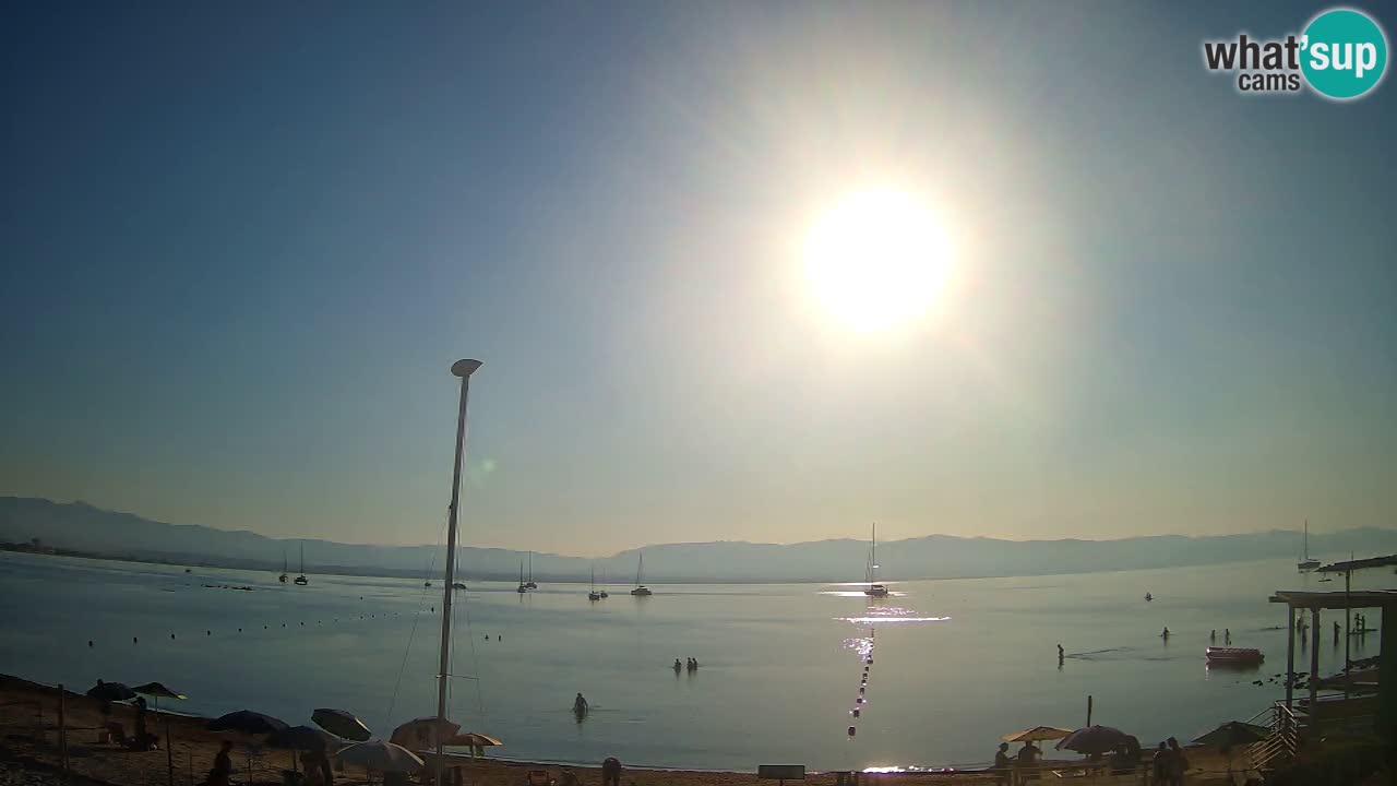 Webcam Cagliari Windsurf Club – Spiaggia del Poetto in diretta