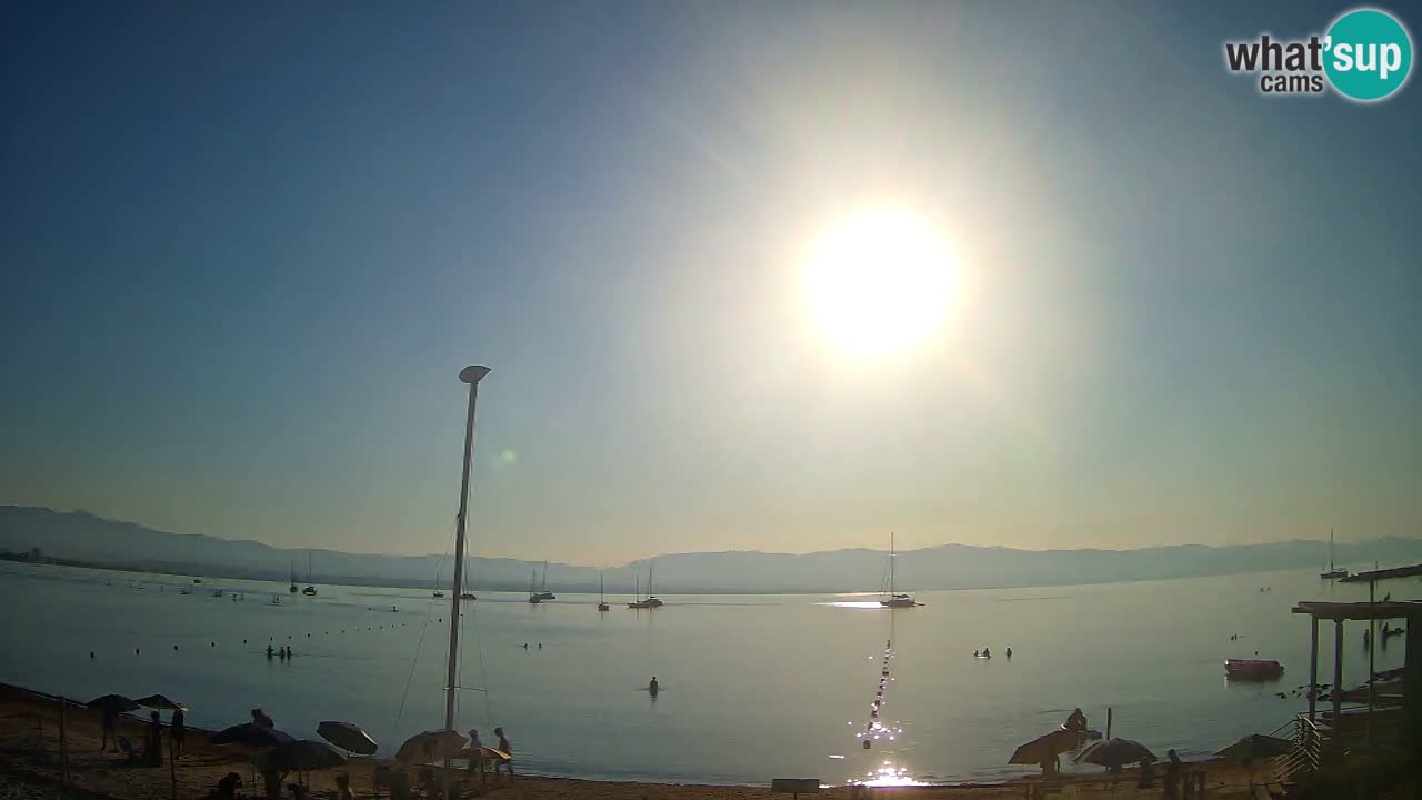 Web kamera Cagliari Windsurf Club – Poetto plaža uživo