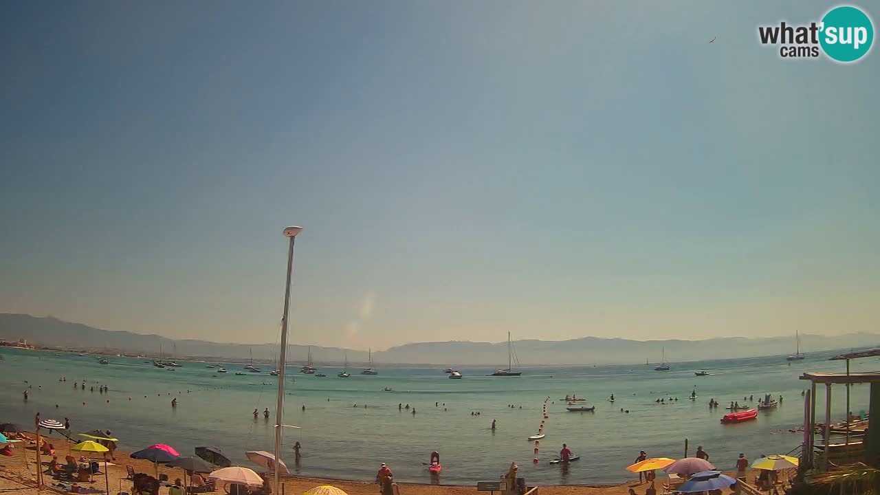 Webcam Cagliari Windsurf Club – Liveblick vom Poetto Strand