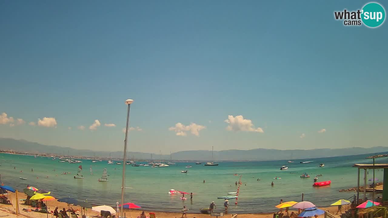 Webcam Cagliari Windsurf Club – Liveblick vom Poetto Strand