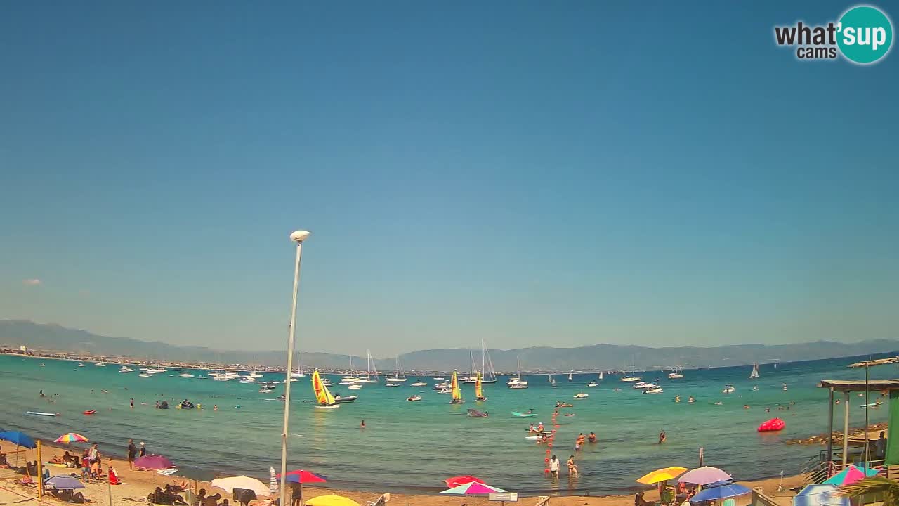 Webcam Cagliari Windsurf Club – Live from Poetto Beach