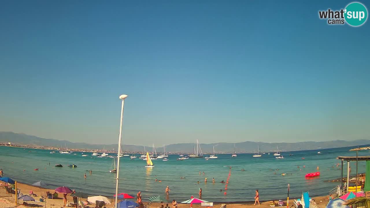 Webcam Cagliari Windsurf Club – Live from Poetto Beach