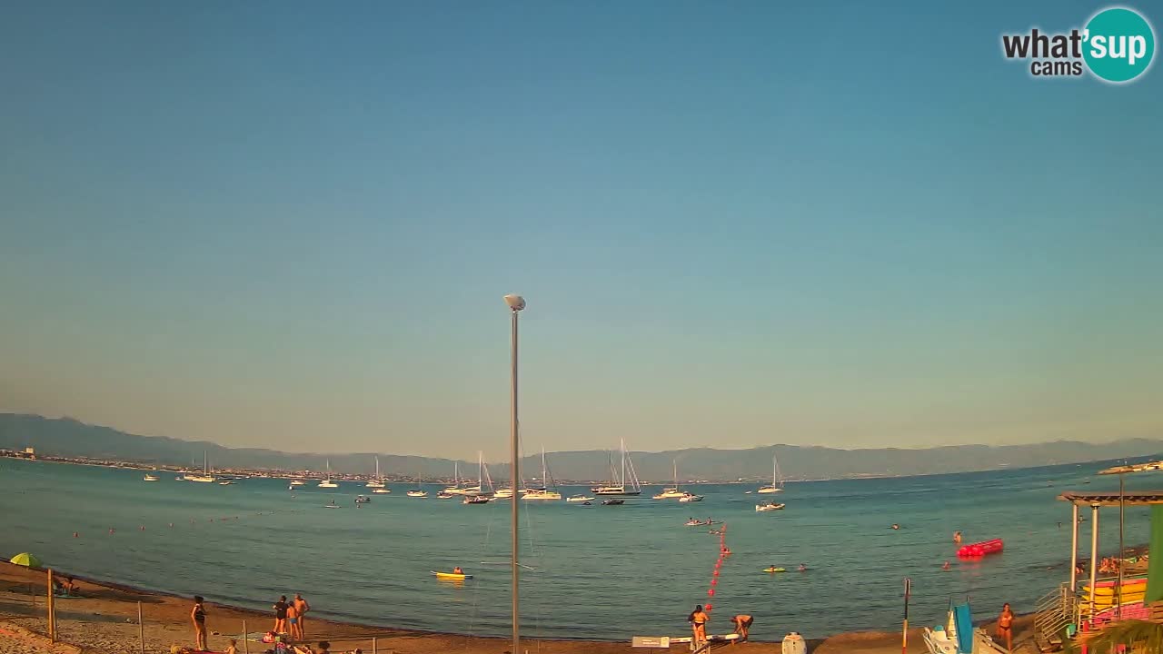 Webcam Cagliari Windsurf Club – Live from Poetto Beach