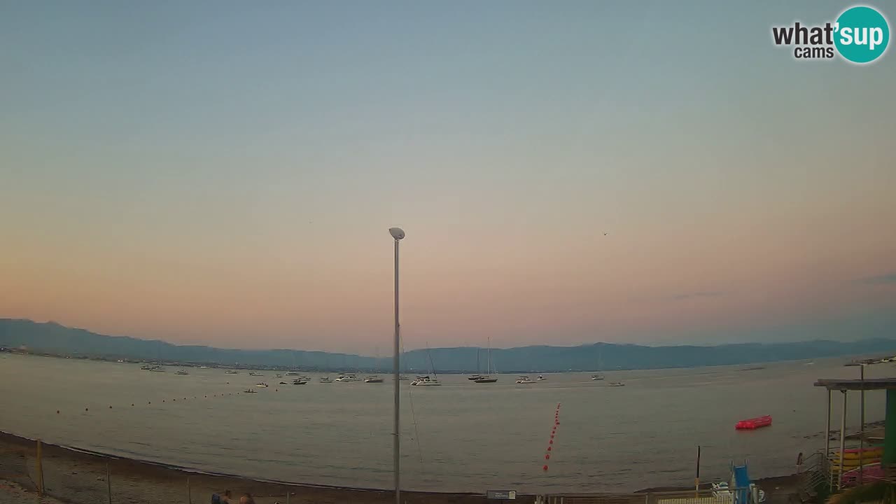 Webcam Cagliari Windsurf Club – Liveblick vom Poetto Strand