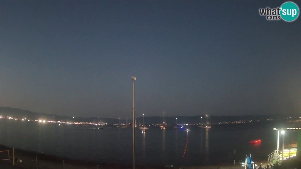 Webcam Cagliari Windsurf Club – Spiaggia del Poetto in diretta
