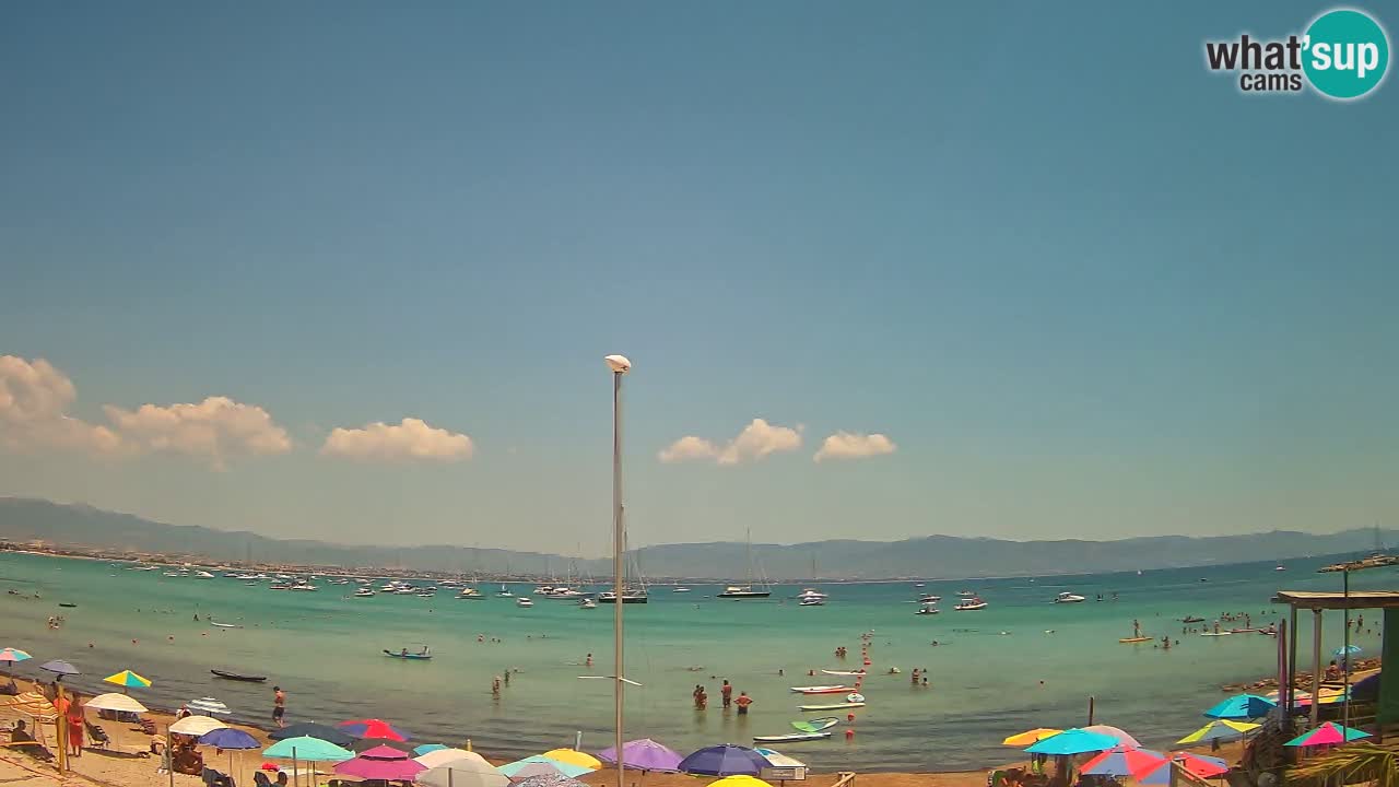 Webcam Cagliari Windsurf Club – Liveblick vom Poetto Strand