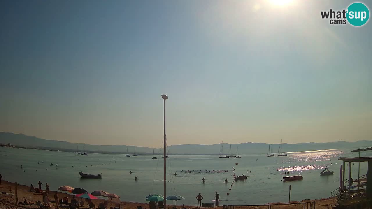 Webcam Cagliari Windsurf Club – Liveblick vom Poetto Strand