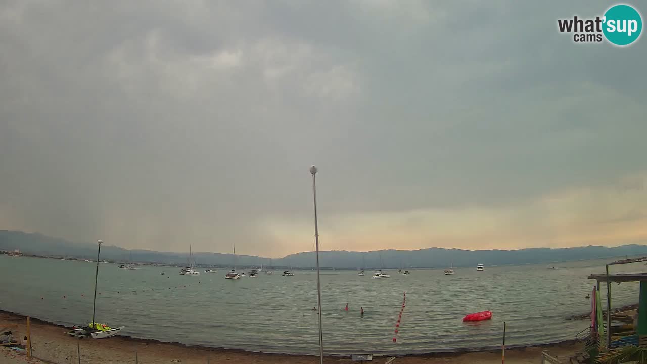 Webcam Cagliari Windsurf Club – Liveblick vom Poetto Strand