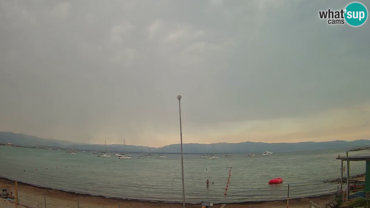 Webcam Cagliari Windsurf Club – Plage du Poetto en direct