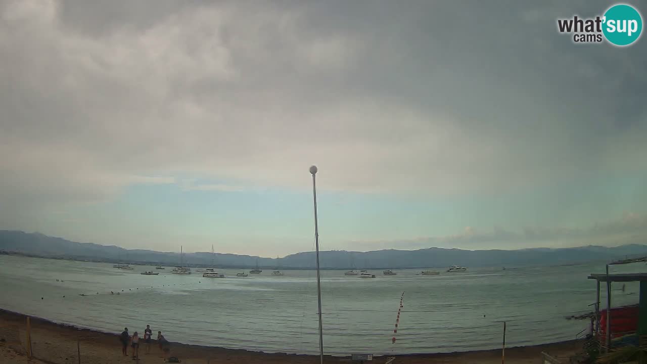 Webcam Cagliari Windsurf Club – Plage du Poetto en direct