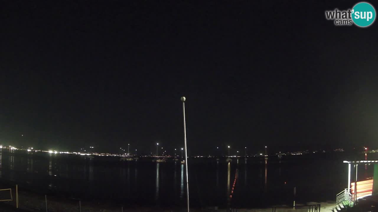 Webcam Cagliari Windsurf Club – Playa del Poetto en directo
