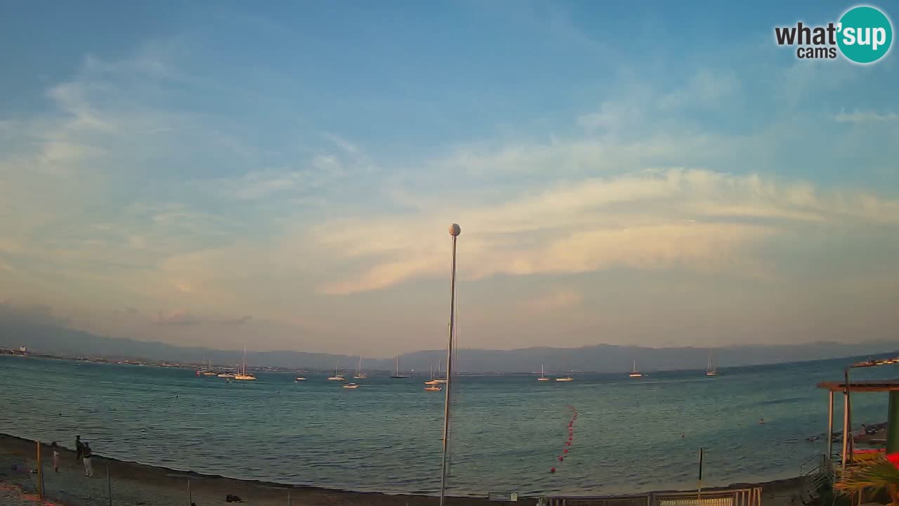 Webcam Cagliari Windsurf Club – Plage du Poetto en direct
