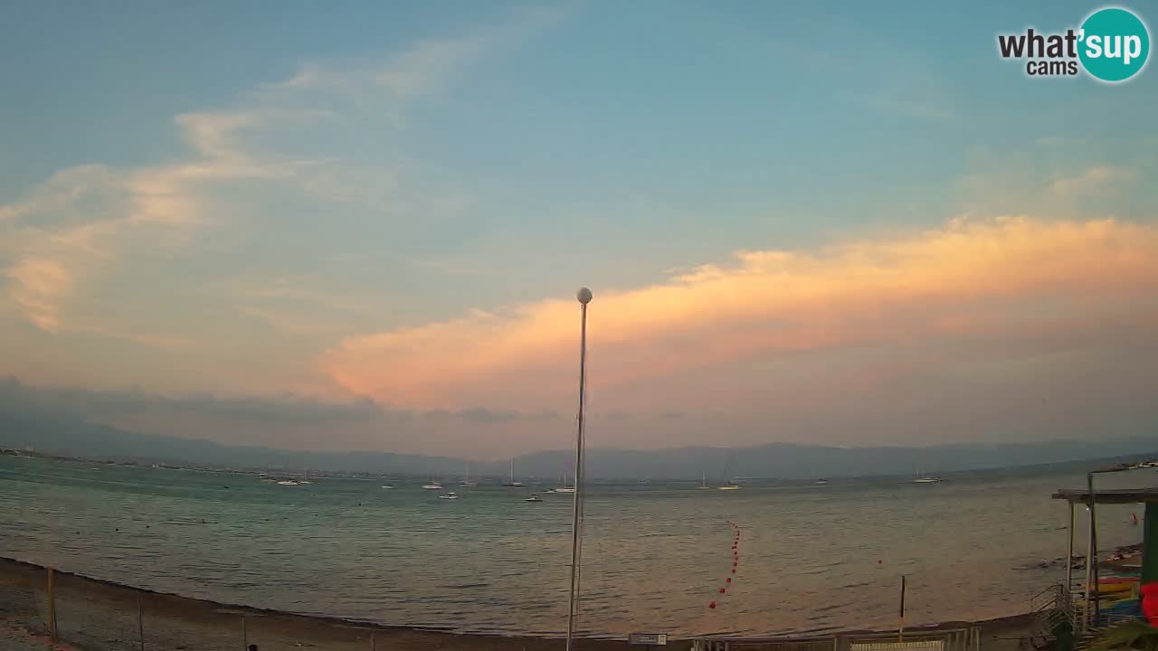Web kamera Cagliari Windsurf Club – Poetto plaža uživo