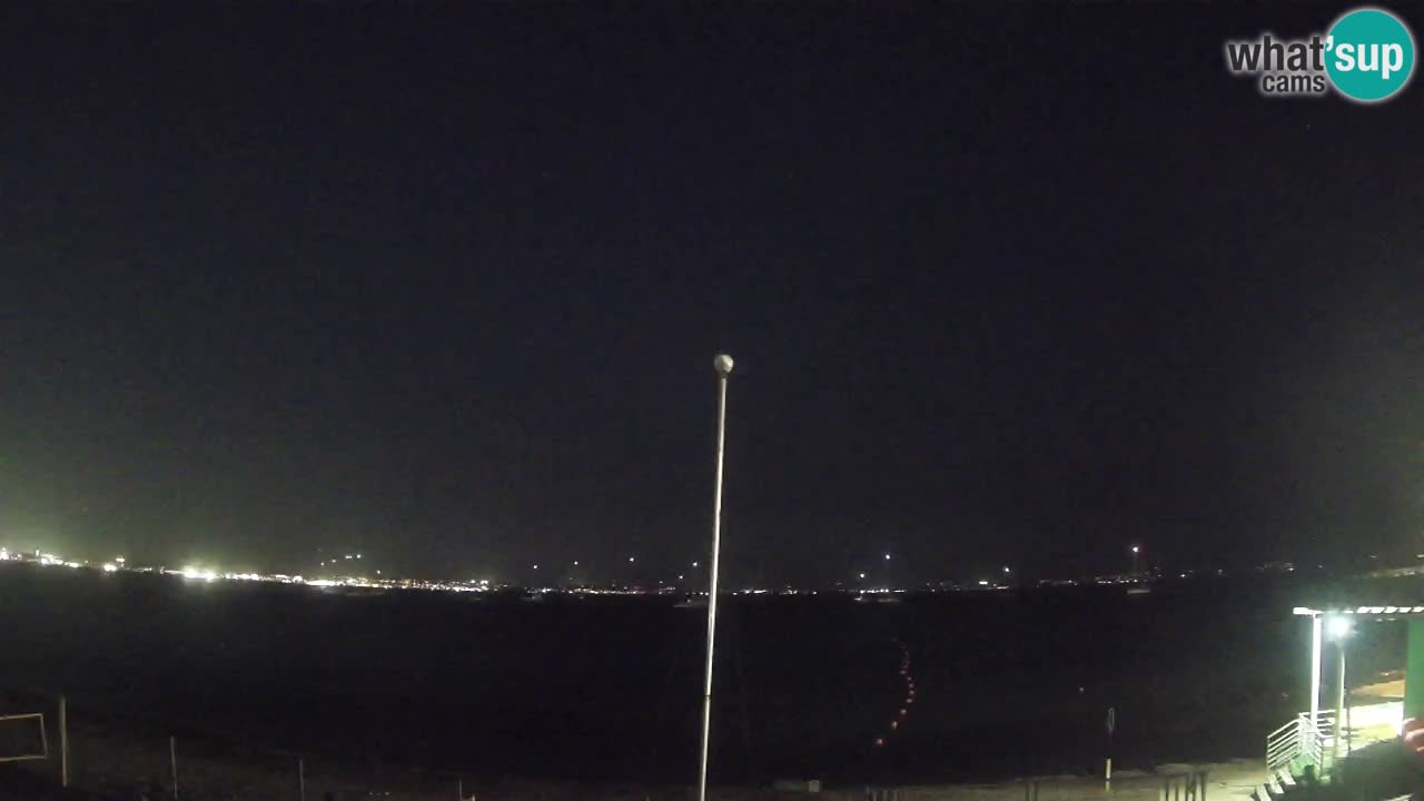 Webcam Cagliari Windsurf Club – Playa del Poetto en directo