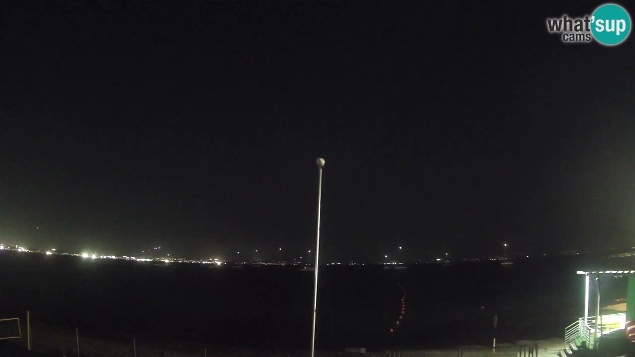Webcam Cagliari Windsurf Club – Playa del Poetto en directo