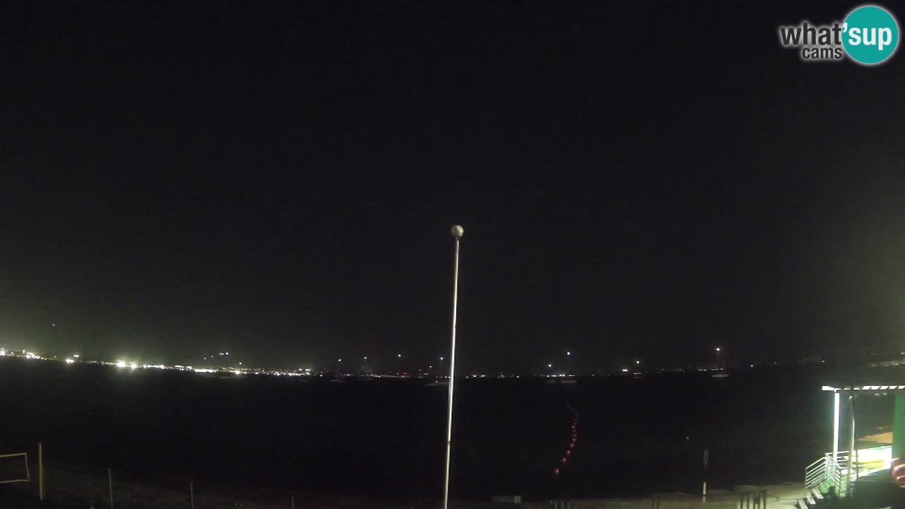 Webcam Cagliari Windsurf Club – Playa del Poetto en directo