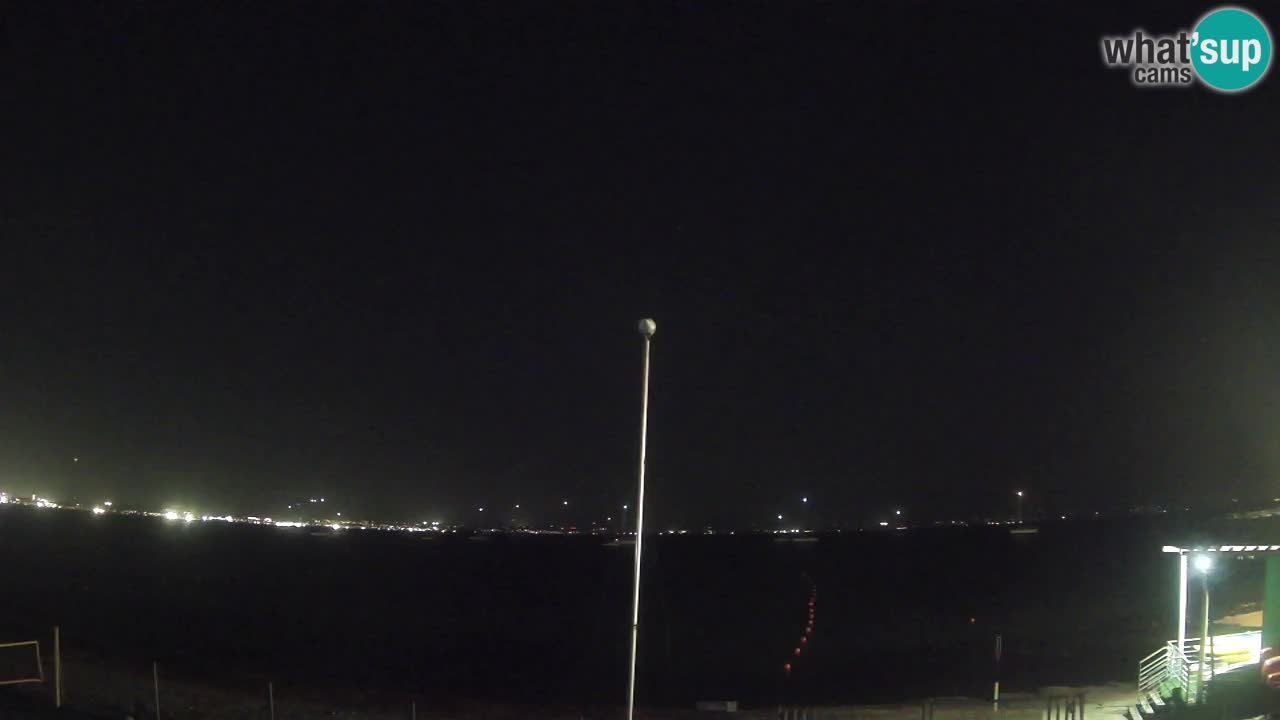 Webcam Cagliari Windsurf Club – Playa del Poetto en directo